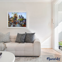 Cargar imagen en el visor de la galería, Pintar Por Números - La Impresión De Una Calle - Figuredart - Ciudades