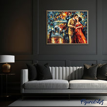 Cargar imagen en el visor de la galería, Pintar Por Números - Besos En La Calle - Figuredart - Romanticismo