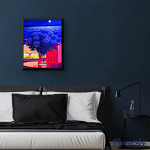 Cargar imagen en el visor de la galería, Pintar Por Números - Jarrón Azul - Figuredart - Flores Paisajes