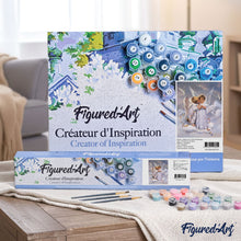 Cargar imagen en el visor de la galería, Pintar Por Números - Dos Ángeles 1 - Figuredart - Animales Pájaros Religión