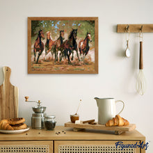 Cargar imagen en el visor de la galería, Pintar Por Números - Caballo Al Galope - Figuredart - Animales Caballos