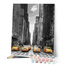 Cargar imagen en el visor de la galería, Pintar Por Números - Las Calles De Nueva York - Figuredart - Ciudades