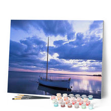 Cargar imagen en el visor de la galería, Pintar Por Números - Boat - Figuredart - Barcos Paisajes