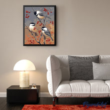 Cargar imagen en el visor de la galería, Pintar Por Números - Flores Y Pájaros Sala De Estar - Figuredart - Animales Pájaros