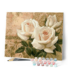 Cargar imagen en el visor de la galería, Tres flores blancas