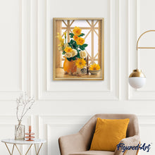 Cargar imagen en el visor de la galería, Pintar Por Números - Flor Naranja - Figuredart - Flores