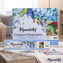 Cargar imagen en el visor de la galería, Pintar por números | Entrada florecida | Novedades Paisajes Intermedio | FiguredArt