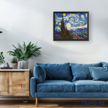 Cargar imagen en el visor de la galería, Pintar Por Números - Estrellas Abstractas - Figuredart - Reproducción De Obras De Arte