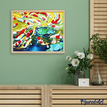 Cargar imagen en el visor de la galería, Pintar Por Números - Varios Peces De Colores - Figuredart - Animales Peces