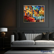 Cargar imagen en el visor de la galería, Pintar Por Números - Paseando Por La Calle - Figuredart - Ciudades
