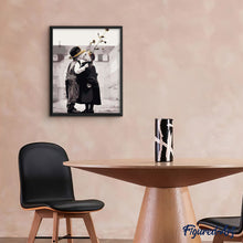 Cargar imagen en el visor de la galería, Pintar Por Números - Los Niños Se Besan - Figuredart - Romanticismo