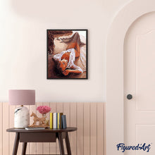 Cargar imagen en el visor de la galería, Pintar Por Números - La Bella Durmiente - Figuredart - Desnudos