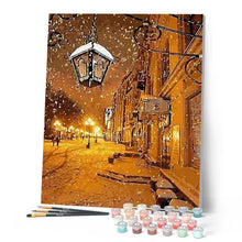 Cargar imagen en el visor de la galería, Pintar Por Números - Castillo De Nieve - Figuredart - Ciudades