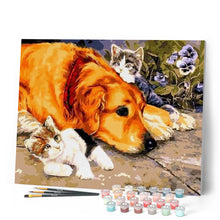 Cargar imagen en el visor de la galería, Pintar Por Números - Gatos Y Perros - Figuredart - Animales Gatos Perros