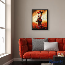 Cargar imagen en el visor de la galería, Pintar Por Números - Vestido Rojo - Figuredart - Romanticismo