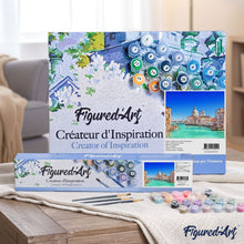 Cargar imagen en el visor de la galería, Pintar Por Números - Canal En La Ciudad - Figuredart - Ciudades