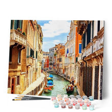 Cargar imagen en el visor de la galería, Pintar Por Números - Góndola - Figuredart - Ciudades