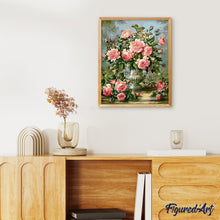Cargar imagen en el visor de la galería, Pintar Por Números - El Té Verde Flor Batido En Polvo - Figuredart - Flores