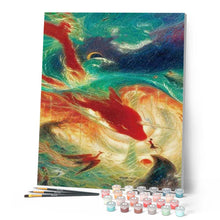 Cargar imagen en el visor de la galería, Pintar Por Números - Peces Grandes Begonia - Figuredart - Animales Peces