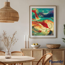 Cargar imagen en el visor de la galería, Pintar Por Números - Peces Grandes Begonia - Figuredart - Animales Peces