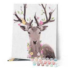 Cargar imagen en el visor de la galería, Pintar Por Números - Ciervo Feliz - Figuredart - Animales