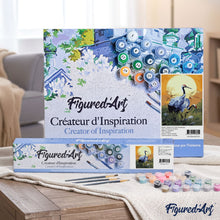 Cargar imagen en el visor de la galería, Pintar Por Números - Grúa Rojo-Coronada - Figuredart - Animales