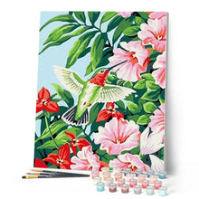Cargar imagen en el visor de la galería, Pintar Por Números - Enclavado - Figuredart - Animales Flores