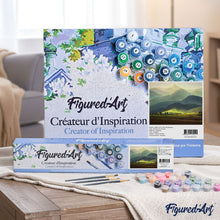 Cargar imagen en el visor de la galería, Pintar Por Números - Montañas Gigantes - Figuredart - Montañas Paisajes
