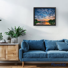 Cargar imagen en el visor de la galería, Pintar Por Números - La Puesta De Sol En El Lago - Figuredart - Paisajes