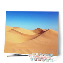 Cargar imagen en el visor de la galería, Pintar Por Números - Cielo Azul En El Desierto - Figuredart - Paisajes