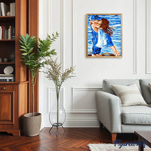 Cargar imagen en el visor de la galería, Pintar Por Números - Beso - Figuredart - Romanticismo