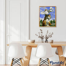 Cargar imagen en el visor de la galería, Pintar Por Números - Margarita El Gato - Figuredart - Animales Flores Gatos