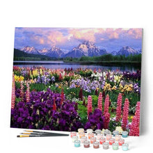 Cargar imagen en el visor de la galería, Pintar Por Números - Flores 2 - Figuredart - Flores Paisajes