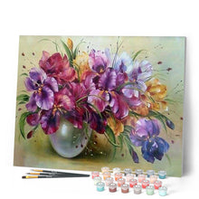 Cargar imagen en el visor de la galería, Pintar Por Números - Flor De Colores - Figuredart - Flores