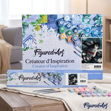 Cargar imagen en el visor de la galería, Pintar Por Números - Personaje Con Espada - Figuredart - Deseos De Otros Lugares Flores