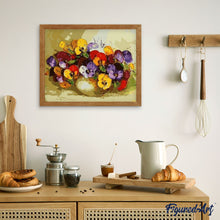 Cargar imagen en el visor de la galería, Pintar Por Números - Jarrones De Colores - Figuredart - Flores
