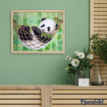 Cargar imagen en el visor de la galería, Pintar Por Números - Balanceo Del Panda - Figuredart - Animales Pandas