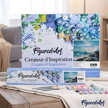 Cargar imagen en el visor de la galería, Pintar Por Números - Las Olas - Figuredart - Paisajes