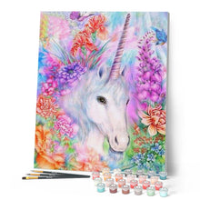Cargar imagen en el visor de la galería, Pintar Por Números - Suave Unicornio - Figuredart - Animales