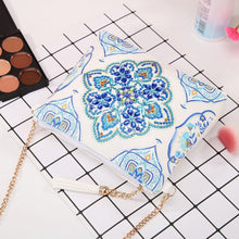 Cargar imagen en el visor de la galería, Bolso Diamond Painting - Azulejo Marroquí Azul