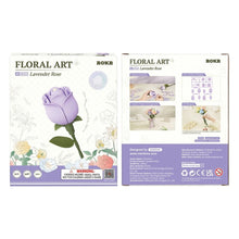 Cargar imagen en el visor de la galería, Puzzle 3D - Rosa lavanda