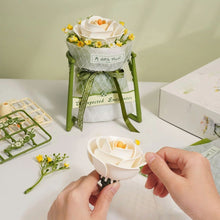 Cargar imagen en el visor de la galería, Puzzle 3D Camelia blanca