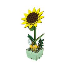 Cargar imagen en el visor de la galería, Puzzle 3D Bello Girasol