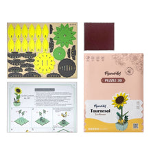 Cargar imagen en el visor de la galería, Puzzle 3D Bello Girasol