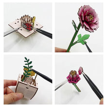 Cargar imagen en el visor de la galería, Puzzle 3D Peonía