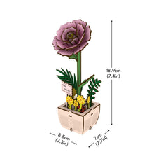 Cargar imagen en el visor de la galería, Puzzle 3D Peonía
