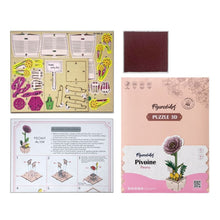 Cargar imagen en el visor de la galería, Puzzle 3D Peonía