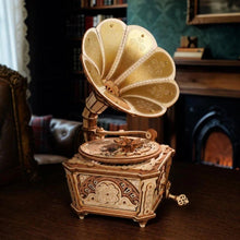 Cargar imagen en el visor de la galería, Puzzle 3D - Gramófono Diva Figured'Art