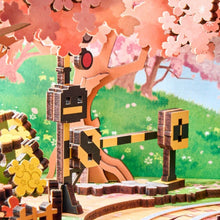 Cargar imagen en el visor de la galería, Puzzle 3D Caja de Música - Gira soñadora Sakura