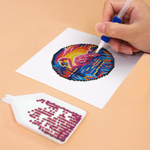 Cargar imagen en el visor de la galería, Mini Diamond Painting 15x20cm (4 piezas) - Aves Tropicales y Atardecer